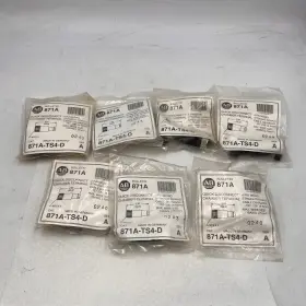 871a-ts4-d Allen-bradley Lot 7 Sealed /b Micro 4-pin Straight Female 871ats4d