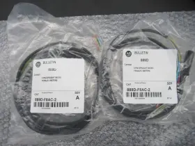 889d-f8ac-2 Allen-bradley Lot Of 2- 8 Pin Straight Cordset 2 Meters Free Shipp