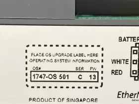 Iillc-001501 Allen-bradley 1747-l552 C 1747-os501 Fw 13 Slc 500 5/05 Cpu 32k Processor Unit #3