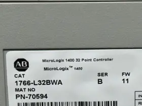 Iillc-004260 Allen-bradley 1766-l32bwa Ser B Fw 11 Micrologix 1400 Cpu Controller 32 Point #2
