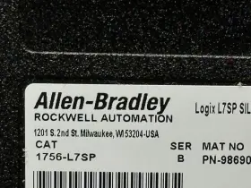Iillc-004429 Allen-bradley 1756-l7sp Ser B Controllogix Guardlogix Safety Partner Plc #2