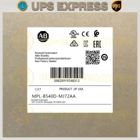 Allen-bradley Mpl-b540d-mj72aa New Ab Mp-series Mpl 480v Ac Rotary Servo Motor #cgpl