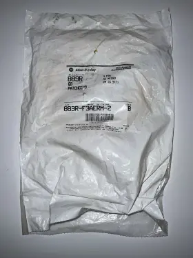 Mros10081369-889r-f3aerm-2 Allen-bradley 889r-f3aerm-2 Ser. B 3 Pin Ac Micro Connector 2meters -new