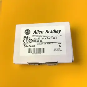 150-ca20 Allen Bradley / Smc Allen-bradley 2-pole Auxiliary Contact Block 2no