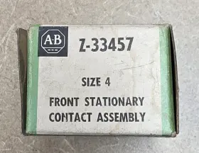 Z-33457 Allen-bradley Size 4 Front Stationary Contact Assembly Z-33457 Allen-bradley Size 4 Front Stationary Contact Assembly