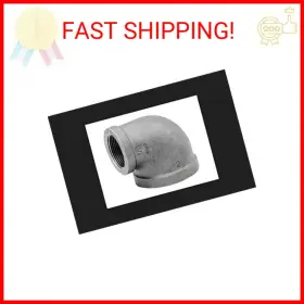 8700124459 Anvil International Malleable Iron Pipe Fitting 90 Degree Elbow 3/8 Inch X 1/4 Npt