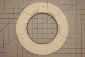 0200-09528 Applied Materials / Cover Ceramic 150mm Amat