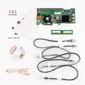 91-1680d1-ix10-12 Areca Arc-1680d-ix-12 Sas Raid 6 Controller B512a 2g Ddr2 #2