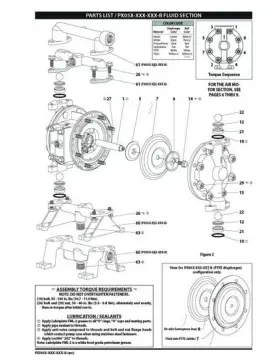 637427-tt Aro New Diaphragm Pump Service Kit #2
