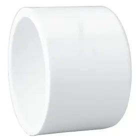 Asco 447050 Approved Vendor Cap 5 In Schedule 40 Socket White 22fm69