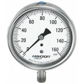 251009swl02l5000 Ashcroft 251009swl02l5000# Industrial Pressure Gauge To 5000 Psi 1/4 In