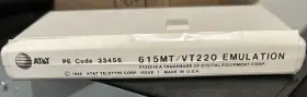 Vt220 At&t 615mt/vt220 Working 1986 Emulation Module 30 Day Money Back Guarantee