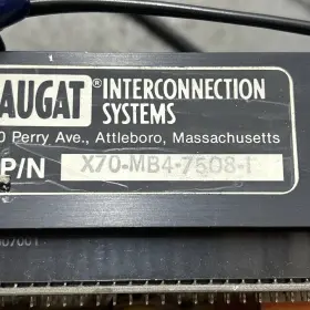 X70-mb4-7508-1 Augat Interconnection Systems Rack See Pics 30 Days Warranty #2