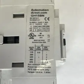 Gh15bn-3-10a Automation Direct And Gh15s11 Contactor #3