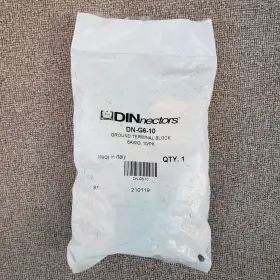 Dn-g6-10 Automationdirect Automation Direct / Dng610 Brand New 6awg Pack Of 10 Dinnectors #2