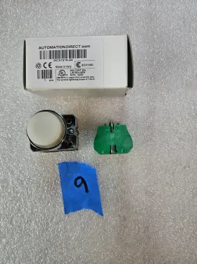 Gcx1216-24 Automationdirect New Automation Direct Push Button Gcx1216 - 24 And Ecx-1040 Contact Block White