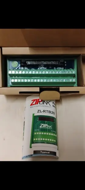 Zl-rtb40 Automationdirect Ziplink Automation Direct 40 Pin Remote Terminal Block New In Box