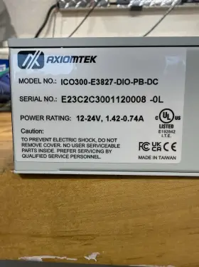 Ico300-e3827-dio-pb-dc Axiomtek