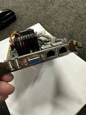 Shb213 Axiomtek Shb213/214 214 Sbc Computer Sr10d Cpu 4gb Ram Combo Sata Usb Lan #3