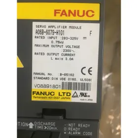 0ac808.9-1a06b-6079-h101 B&rfanuc New Fanuc A06b-6079-h101 Servo Drive A06b6079h101 In Box Expendited Shipping
