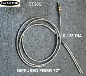 Bt26s Banner Engineering High Temperature Fiber Optics Cable