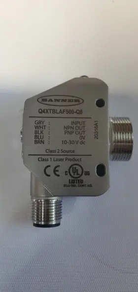 Banner Engineering Q4xtblaf500-q8 New Photoelectric Sensor Fast Shipping 10-30v Dc Us Stock