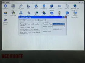 Cp6606-0001-0020 Beckhoff Hmi Built-in Panel Pc Touch Screen 7 Inch 800x480 24v.dc #3