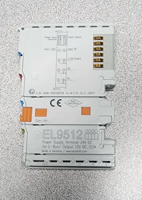 El9512 Beckhoff Power Supply Terminal 12 V Dc - Ships Free
