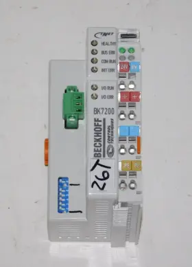 Ssp-4500-0094 Beckhoff Bk7200 Rev D Ctnet Bus Coupler Control Techniques Module 24 Vdc Unit