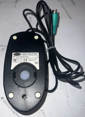 F8e813-blk-ps2 Belkin F8e813blkps2 Black Mouse Computer Tested #2
