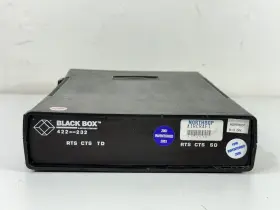 422-232 Black Box Micom Rts Cts Td Sd Converter Serial Adapter Untested #2