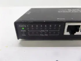 Le2801a Black Box Stackable Mini Hub 12vdc 1a #2