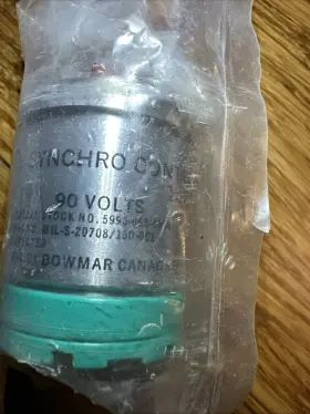 Mil-s-20708 Bowmar Mil-s-20708/15b Synchro Control Transformer 15ct4c Mil-s-20708/15d-001 New #3