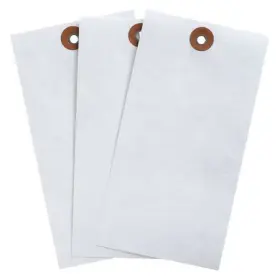 102038 Brady Blank Shipping Tag Tyvek 5-3/4 Inch H X 2-7/8 W White Rectangle