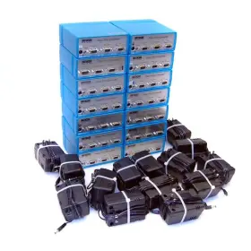 8332425 Brooks Lot Of 14 Brookside Software 5vdc Pass-thru Controllers 9-pin Inch D With Adaptors