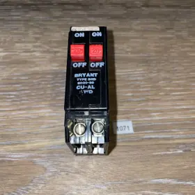 Bd2020 Bryant 20-20a 2p 120/240v Tandem Circuit Breaker