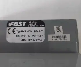 H308-02 Bst Ekr1000 Ekr 1000 Typ. 115v Germany #2