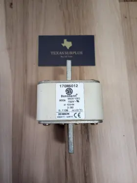 17om6012 Bussmann 170m6012 1pcs For Fuse Solar 690v 800a
