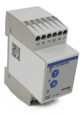 Dea71dm24a003 Carlo Gavazzi Earth Leakage Monitoring Relay 30ma Modular New
