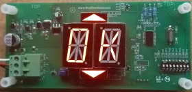 Mh110-xxxx Ce Electronics Mh110-rrcx Position Indicator 1 Inch Character