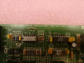 Pa-020-167 Ceac Dual Amp/voice Switch Pad Pcb Circuit Board #2