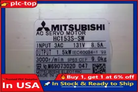 Hc153s-sw Chips Gate 1pcs New Mitsubishi Servo Motor Fast Ship