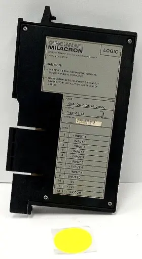 3-700-0185a Cincinnati Milacron Analog Torque Control Module Rev
