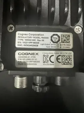 Isd905m-61-3705 Cognex Isd905m-61-3750 In-sight Camera Sensor Monochrome With Deep Learning
