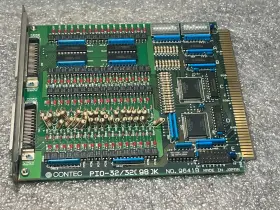 Pio-32 Contec Pio-32/32 98 E 9801d 98k In/out Interface Circuit Board 9641b #2
