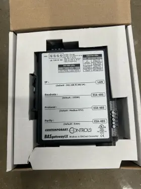 Basglx-m1 Contemporary Controls Modbus To Bacnet Gateway With Virtual Routing