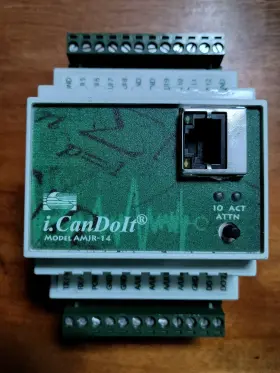 Amjr-14 Control Solutions Data Logger Web Server Plc Model No #3