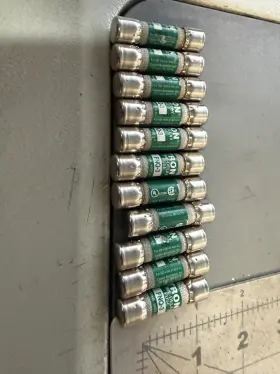 Cooper Bussmann Fnq-3 - Tron Time Delay Fuse 500v Ac Lot Of 11