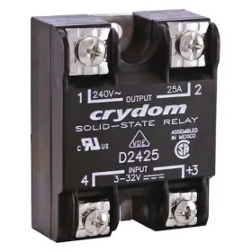 D2425-10 Crydom D242510 Solid State Relay 1 Phase Screw Clamp Panel Scr