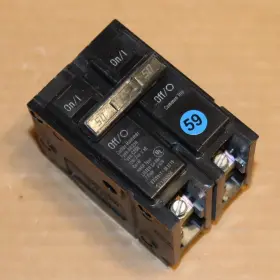 Br250 Cutler-hammer One Eaton 2 Pole 50 Amp Breaker Bu#59